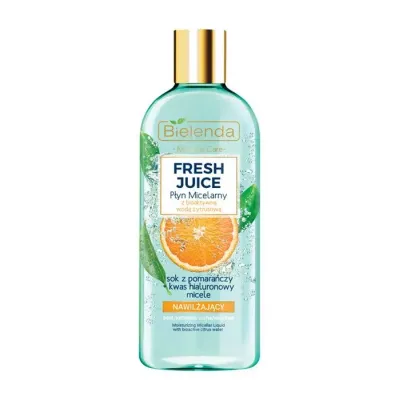 BIELENDA FRESH JUICE NAWILŻAJĄCY PŁYN MICELARNY POMARAŃCZA 500ML