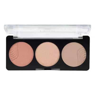 HEAN GLOW NUDE PALETTE PALETA DO TWARZY 3W1 SUNGLOW 8G