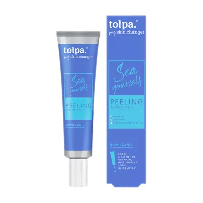 TOŁPA MY SKIN CHANGER SEA YOURSELF NAWILŻANIE PEELING ENZYMATYCZNY DO TWARZY 40ML