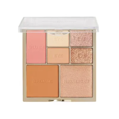 REVOLUTION PRO ICONIC PALETA DO MAKIJAŻU OCZU I TWARZY LIGHT MEDIUM 12G