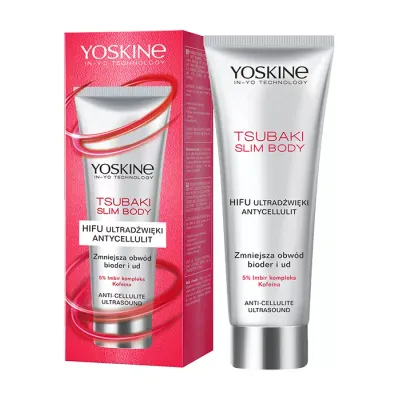 YOSKINE TSUBAKI SLIM BODY ZABIEG HIFU ULTRADŹWIĘKI ANTYCELLULITOWE 200ML