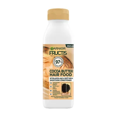 GARNIER FRUCTIS HAIR FOOD COCOA BUTTER ODŻYWKA DO WŁOSÓW KRĘCONYCH 350ML