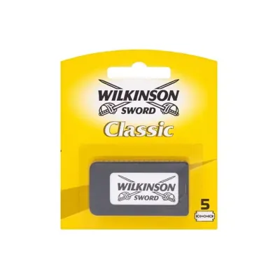 WILKINSON SWORD CLASSIC ŻYLETKI DO MASZYNKI DO GOLENIA DLA MĘŻCZYZN 5 SZTUK