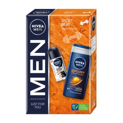 NIVEA MEN SPORT BEAT ZESTAW KOSMETYKÓW DLA MĘŻCZYZN