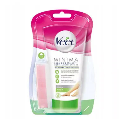 VEET MINIMA KREM DO DEPILACJI POD PRYSZNIC DO SKÓRY SUCHEJ 135ML