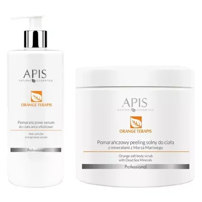 APIS ORANGE TERAPIS SERUM + PEELING SOLNY DO CIAŁA