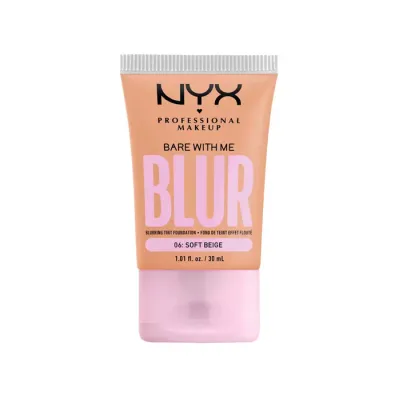 NYX PROFESSIONAL BARE WITH ME BLUR WYGŁADZJĄCY PODKŁAD DO TWARZY 06 SOFT BEIGE 30ML