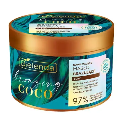 BIELENDA BRONZING COCO NAWILŻAJĄCE MASŁO BRĄZUJĄCE DO CIAŁA 200ML