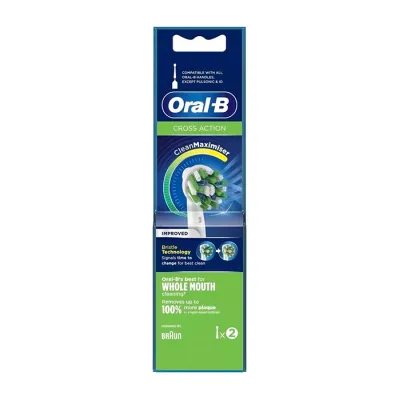 Oral-B Cross Action Clean Maximiser końcówki do szczoteczki do zębów 2 sztuki