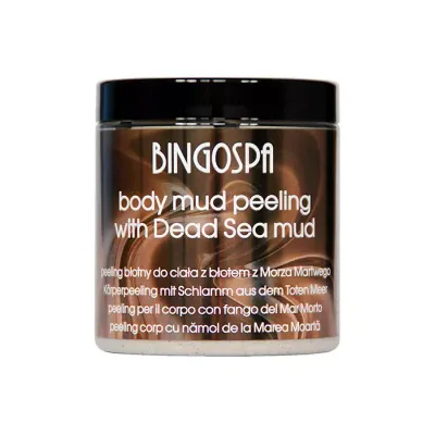 BINGOSPA PEELING BŁOTNY DO CIAŁA Z BŁOTEM Z MORZA MARTWEGO 250G