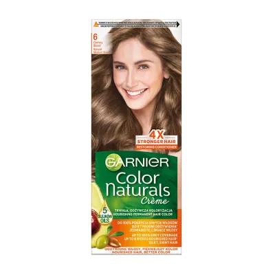 GARNIER COLOR NATURALS TRWAŁA FARBA DO WŁOSÓW 6 CIEMNY BLOND