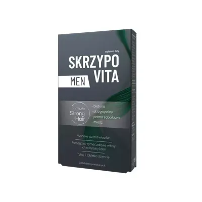 SKRZYPOVITA MEN SUPLEMENT DIETY DLA MĘŻCZYZN 30 TABLETEK