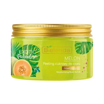 BIELENDA EXOTIC PARADISE NAWILŻAJĄCY PEELING CUKROWY DO CIAŁA MELON 350G