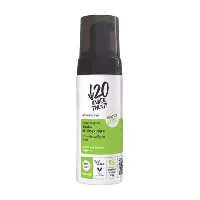 UNDER TWENTY ANTI ACNE CLEANSE OCZYSZCZAJĄCA PIANKA DETOKSYKUJĄCA 150ML