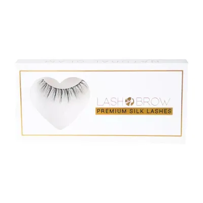 LASH BROW PREMIUM SILK LASHES NATURAL GLAM SZTUCZNE RZĘSY NA PASKU