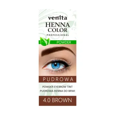 VENITA HENNA COLOR HENNA PUDROWA DO BRWI 4.0 BROWN 4G