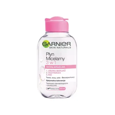 GARNIER PŁYN MICELARNY 3 W 1 SKÓRA WRAŻLIWA 100ML