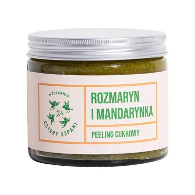 MYDLARNIA CZTERY SZPAKI PEELING ROZMARYN I MANDARYNKA 250ML