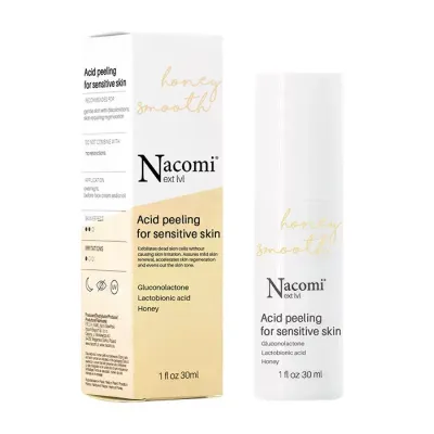 NACOMI NEXT LEVEL HONEY SMOOTH PEELING KWASOWY DO CERY WRAŻLIWEJ 30ML