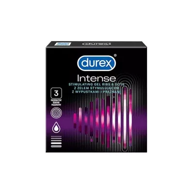 DUREX INTENSE PREZERWATYWY 3 SZTUKI