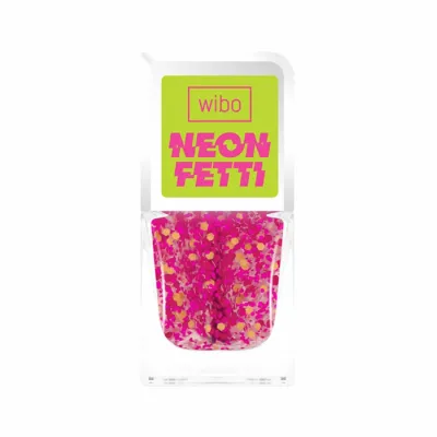 WIBO NEON FETTI TRADYCYJNY LAKIER DO PAZNOKCI 1 8,5ML