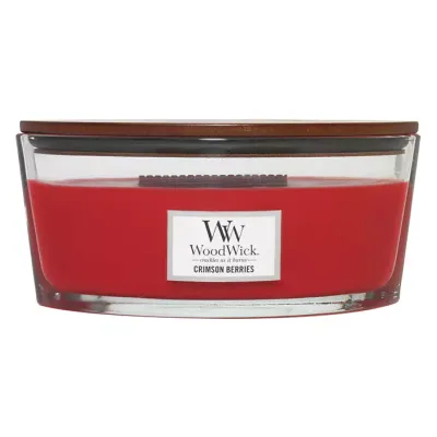 WOODWICK ELLIPSE CANDLE ŚWIECA ZAPACHOWA CRIMSON BERRIES 453,6G