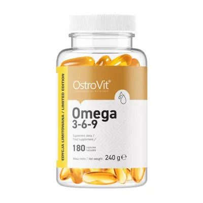 OSTROVIT OMEGA 3-6-9 SUPLEMENT DIETY 180 KAPSUŁEK