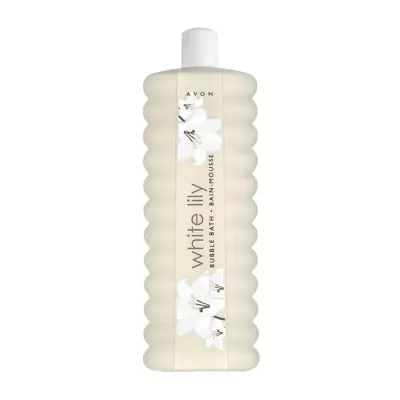 AVON BUBBLE BATH PŁYN DO KĄPIELI WHITE LILY 1000ML