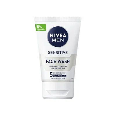 NIVEA MEN SESITIVE FACE WASH ŻEL DO MYCIA TWARZY Z RUMIANKIEM 100ML