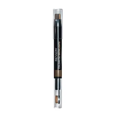 REVLON COLORSTAY BROWLIGHTS BROW PENCIL KREDKA DO BRWI 403 DARK BROWN 1,1G