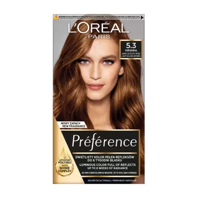 LOREAL RECITAL PREFERENCE FARBA DO WŁOSÓW G 5.3