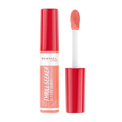 Rimmel Thrill Seeker błyszczyk do ust z aplikatorem 250 Peachy Vibes 10ml