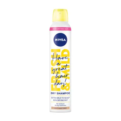 NIVEA FRESH REVIVE SUCHY SZAMPON DLA BLONDYNEK 200ML