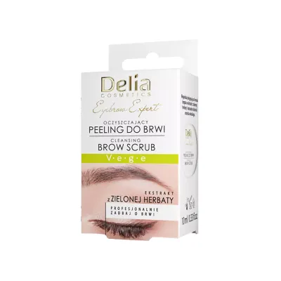 DELIA EYEBROW EXPERT OCZYSZCZAJĄCY PEELING DO BRWI 10ML