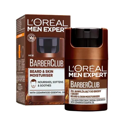 LOREAL MEN EXPERT BARBER CLUB ŻEL NAWILŻAJĄCY DO BRODY I SKÓRY 50ML