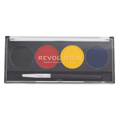 MAKEUP REVOLUTION GRAPHIC LINERS PALETA ŻELOWYCH EYELINERÓW Z PĘDZELKIEM ARTIST EGO 5,4G