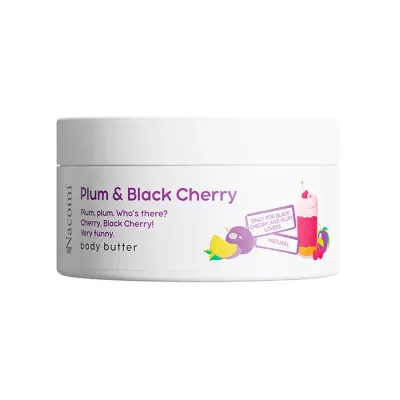 NACOMI MASŁO DO CIAŁA PLUM & BLACK CHERRY 100ML