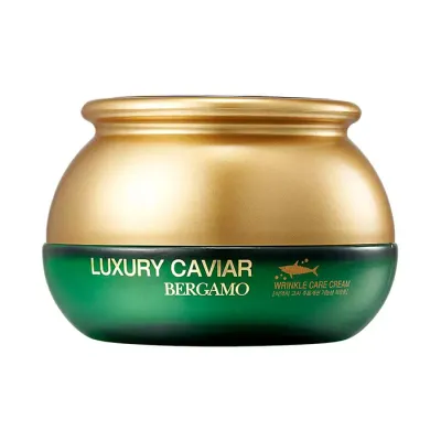 BERGAMO PRESTIGE LUXURY CAVIAR PRZECIWZMARSZCZKOWY KREM Z KAWIOREM 50ML