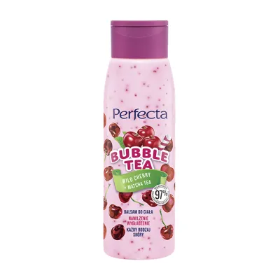 PERFECTA BUBBLE TEA BALSAM DO CIAŁA WIŚNIA + HERBATA MATCHA 400ML