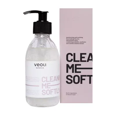 VEOLI BOTANICA CLEANING ME SOFTLY NAWILŻAJĄCO-ŁAGODZĄCY ŻEL DO MYCIA TWARZY 190ML