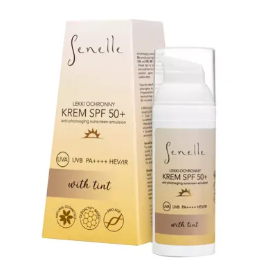 SENELLE LEKKI OCHRONNY KREM SPF 50+ 50ML