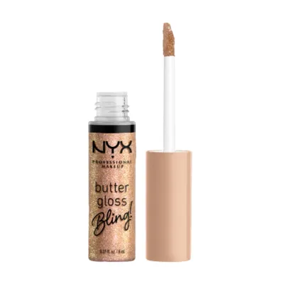 NYX PROFESSIONAL MAKEUP BUTTER GLOSS BLING BŁYSZCZYK DO UST 01 BRING THE BLING 8ML