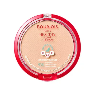 BOURJOIS HEALTHY MIX CLEAN MATUJĄCY PUDER DO TWARZY 02 VANILLA 10G