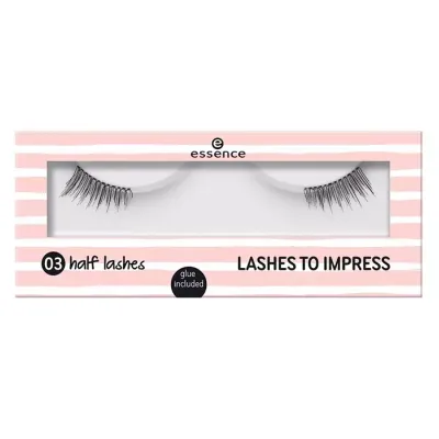 ESSENCE LASHES TO IMPRESS SZTUCZNE RZĘSY 03 HALF LASHES