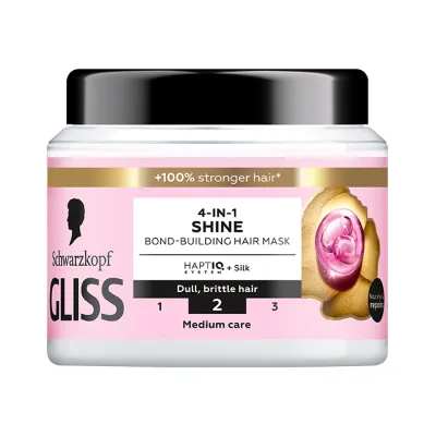 GLISS 4-IN-1 SHINE MASKA DO WŁOSÓW 400ML