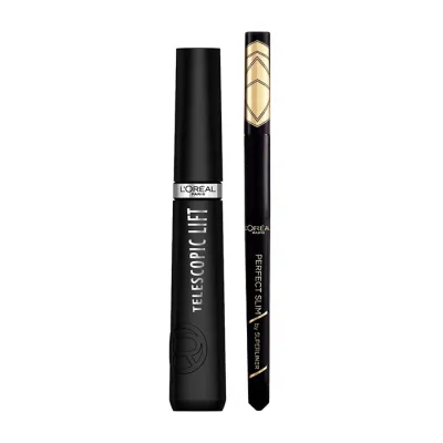 LOREAL ZESTAW TUSZ DO RZĘS TELESCOPIC LIFT + LINER PERFECT SLIM