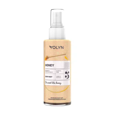 YOLYN ROZŚWIETLAJĄCA MGIEŁKA DO CIAŁA HONEY 200ML