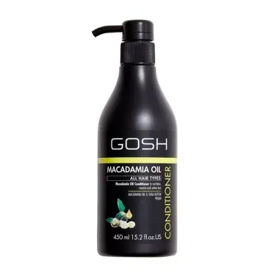 GOSH MACADAMIA OIL WEGAŃSKA ODŻYWKA DO WŁOSÓW SUCHYCH 450ML