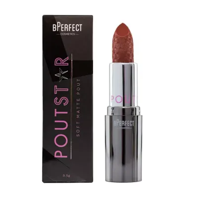 BPERFECT POUTSTAR SOFT MATTE LIPSTICK MATOWA POMADKA DO UST HEAT 3,5G