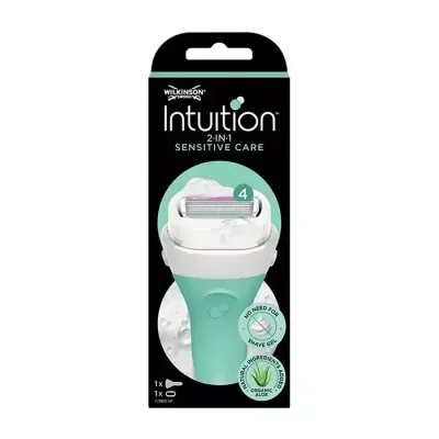 WILKINSON SWORD INTUITION SENSITIVE CARE MASZYNKA DO GOLENIA DLA KOBIET UCHWYT + 1 WKŁAD